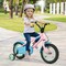 Pink Kids Bike with Adjustable Handlebar and Saddle for Comfortable Riding